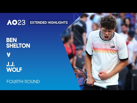 Ben Shelton v J.J. Wolf Extended Highlights | Australian Open 2023 Fourth Round
