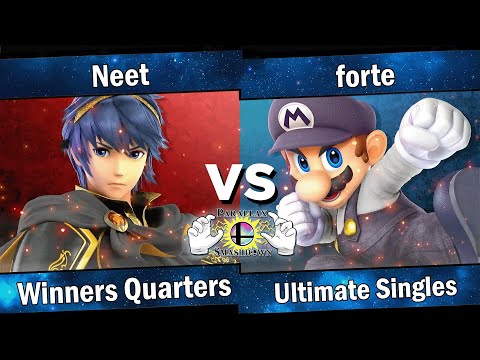Parallax 14 Winners Quarters - Neet (Marth/Steve/Mii Brawler) Vs. forte (Mario)