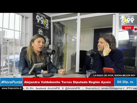 🔴 #EnVivo en #HoraPunta Alejandra Valdebenito Torres Diputada Región Aysén