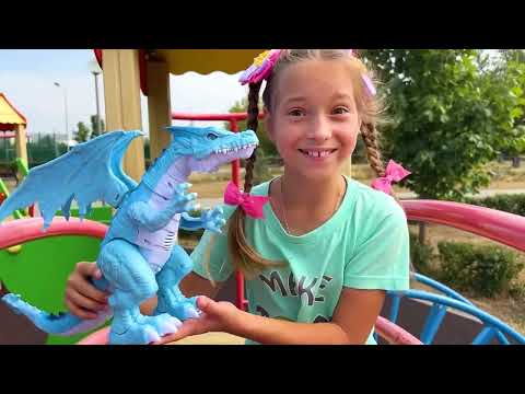 Sofia and Max are having fun playing on the playground with Dad