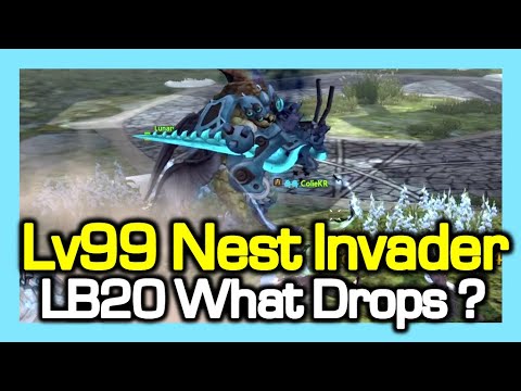 Lv99 LB20 Nest Invader : What Drops ? / Dragon Nest Korea (2023 June)