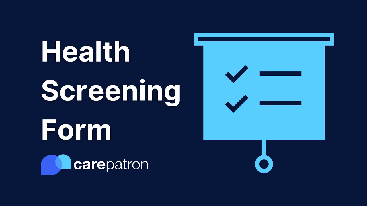 Health Screening Form