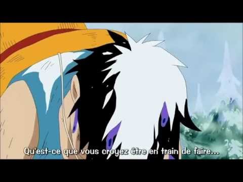 Luffy uses Haki to save Bon Clay