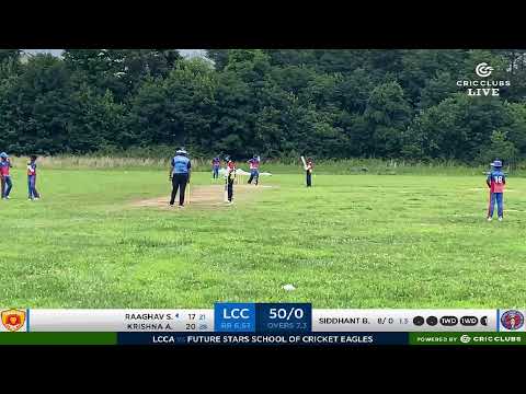 2022 13U League Division-2 - Future Stars School of Cricket Eagles Vs LCCA