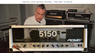 Video thumbnail for PEAVEY 5150 BLOCK LETTER - The Boy is back! by Euge Valovirta