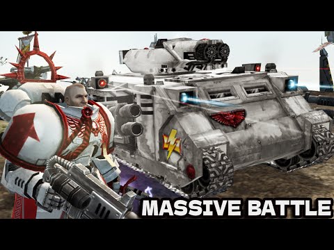 UNIFICATION MOD 2022: White Scars vs Necrons! - Warhammer 40K: Dawn of War: Soulstorm