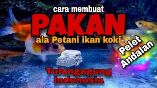Download lagu HOMEMADE PELLETS - HOW TO MAKE GOLDFISH FOOD - MIXING PELLETS || Goldfish Farmer Style mp3