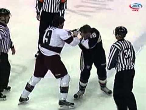 Ryan Schnell vs Joel Rechlicz - Dec 10, 2011