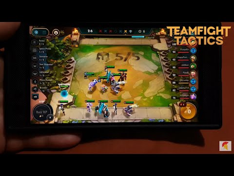 Team Fight Tactics on Razer Phone 2