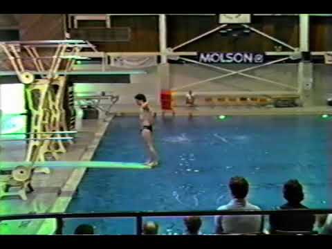 1985 Canadian Diving Championships, Men's 1 Meter Prelims