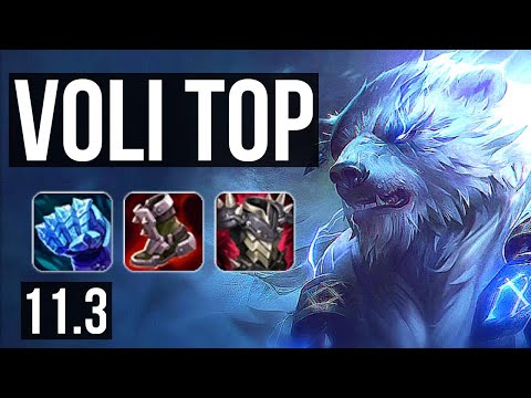 VOLIBEAR vs OLAF (TOP) | 0/1/8, 1.2M mastery | EUW Diamond | v11.3