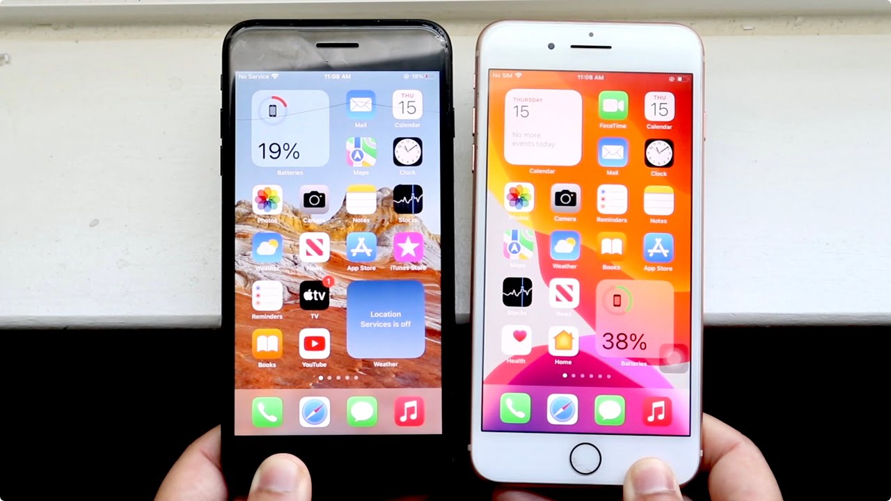 iPhone 7 Plus Vs iPhone 8 Plus On iOS 15!