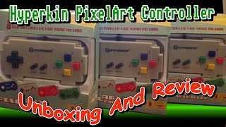 Hyperkin PixelArt Controller Unboxing and Review