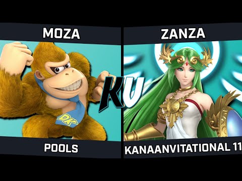 Moza (Donkey Kong) vs Zanza (Link/Palutena) - KanaanVitational 11