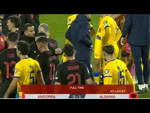 Andorra-Albania, 0-1/ Goli i Asllanit do shkruhet në histori, për herë të parë drejt Botërorit