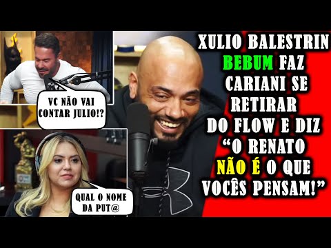 JULIO CONTA HISTÓRIA COMPLETA DO VIDRO QUE QUEBROU COM RENATO CARIANI