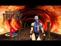 Mortal Kombat Trilogy Playstation Kitana Playthrough HD RetroGameUp