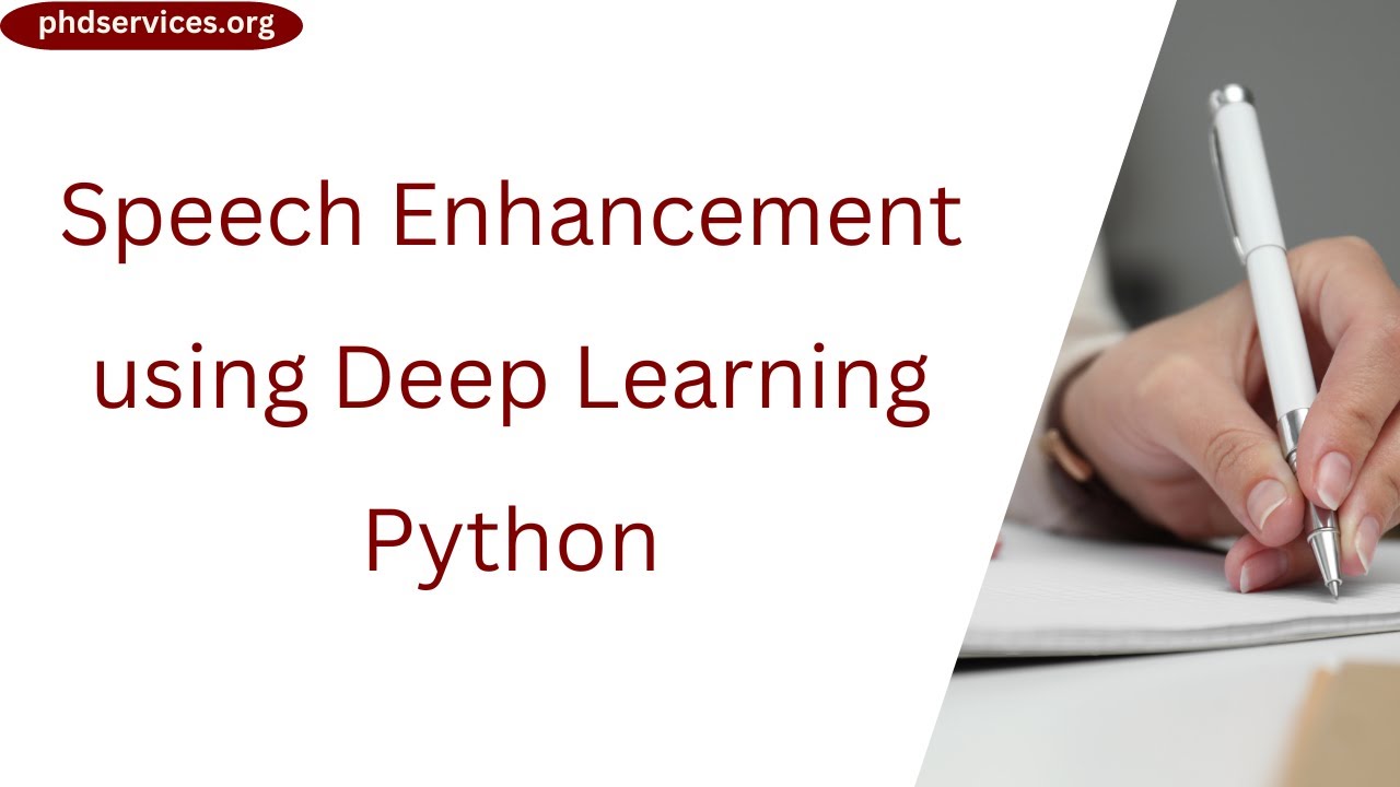 Speech Enhancement using Deep Learning Python