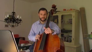 Bach - Violin concerto E major - Double Bass Solo, Felix F. J. Maiwald