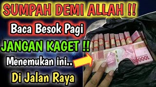 Download lagu Baca Di Pagi Hari JANGAN KAGET Menemukan Uang SEGEPOK Di Jalan mp3