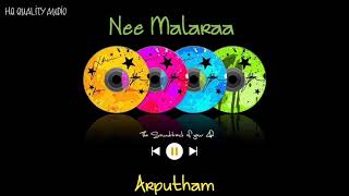 Nee Malaraa Malaraa  Arputham  High Quality Audio 