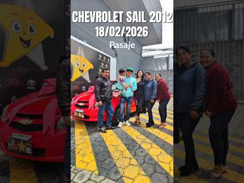 CHEVROLET SAIL 2012 DIRECTO A PASAJE EL ORO 🎉🚘🫡 #sail #chevroletsail #familia #eloro