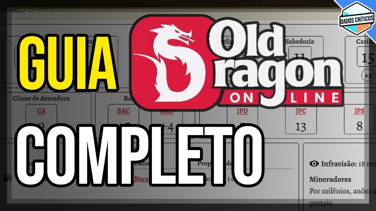 Criar Personagem no Old Dragon Online: Guia Completo | #VEDA 3