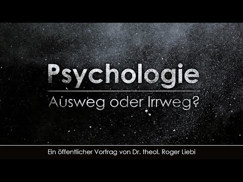 Psychologie  - Ausweg oder Irrweg? (Trailer)