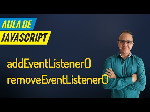 JavaScript - addEventListener() e removeEventListener()