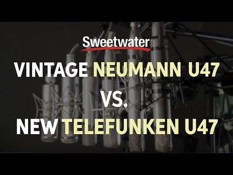 Vintage Neumann U47 vs. New Telefunken U47 Mic Comparison