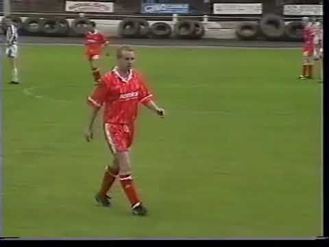 Portadown 3 Coleraine 1 - UC 24/08/91 - Credit UTV