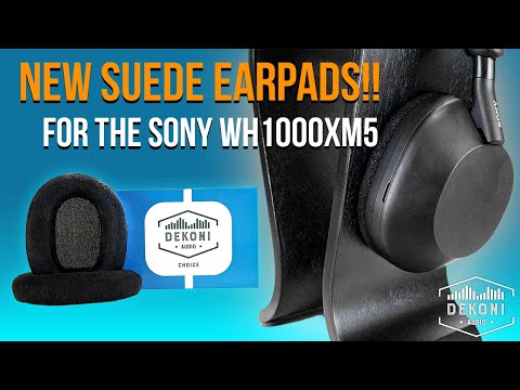 Dekoni Audio Choice Suede Ear Pads Sony WH1000Xm5 Headphones
