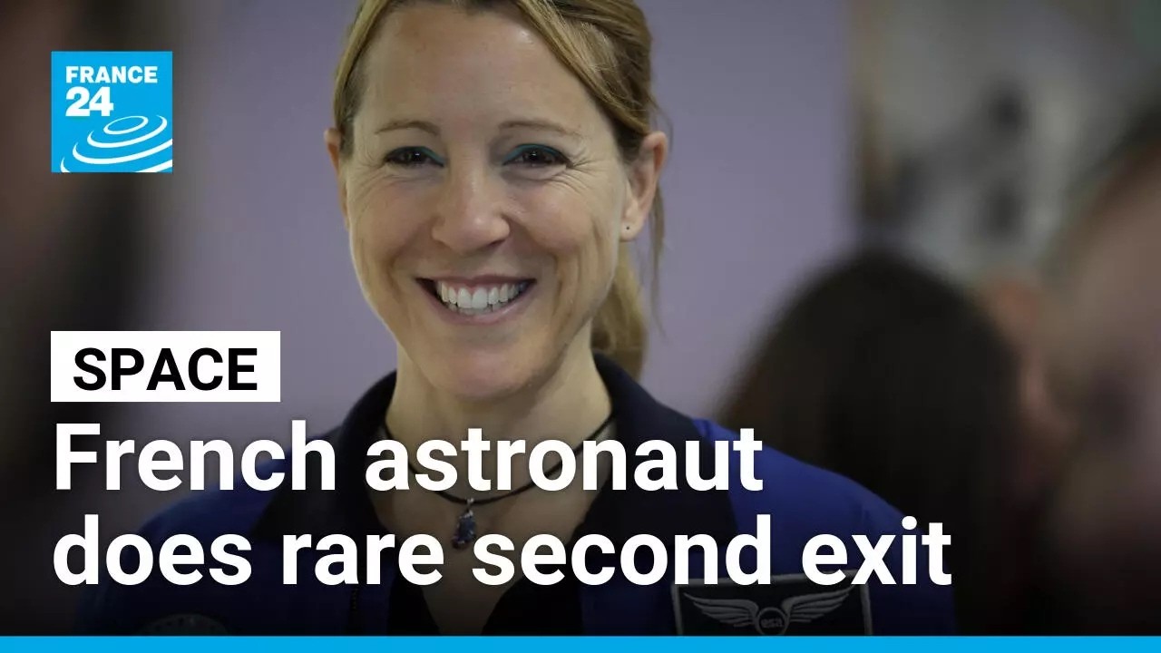 What to know about French astronaut Sophie Adenot's second spacewalk • FRANCE 24 English