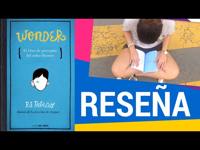 Vídeo relacionado con Wonder - El libro de preceptos del señor Browne