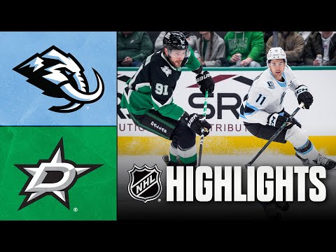 Mammoth vs. Stars | NHL Highlights | November 28, 2025