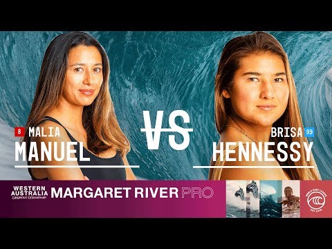 Malia Manuel  vs. Brisa Hennessy - Round of 16, Heat 6 - Margaret River Pro W 2019