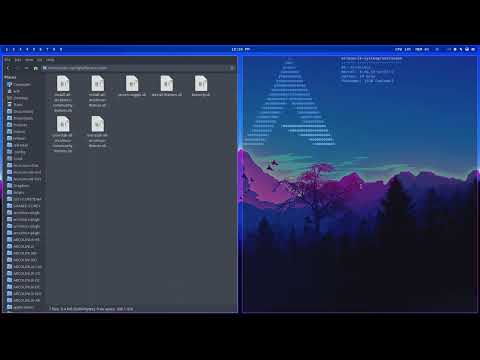ArcoLinux : 2775 Overview of all 28 Leftwm themes