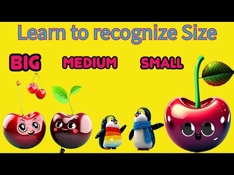 "🌟 Learn Sizes for Kids | Big, Medium, Small | Fun with Shapes, Colors, & More! | Neo Kid-World"