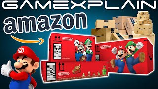 Your Next Amazon Box Might Be Mario Themed! (Nintendo & Amazon Partnership)