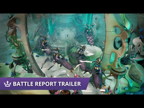 Battle Report Trailer - Space Wolves vs Harlequins