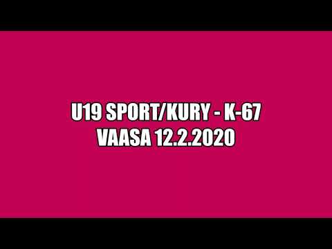 U19 Sport/KuRy - K-67 Vaasa 12.9.2020