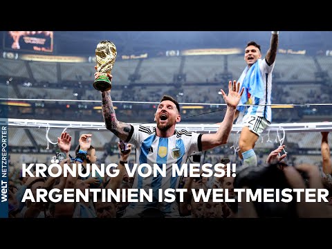 WM 2022: Finale furioso gegen Frankreich! Krönung von Lionel Messi - Argentinien ist Weltmeister