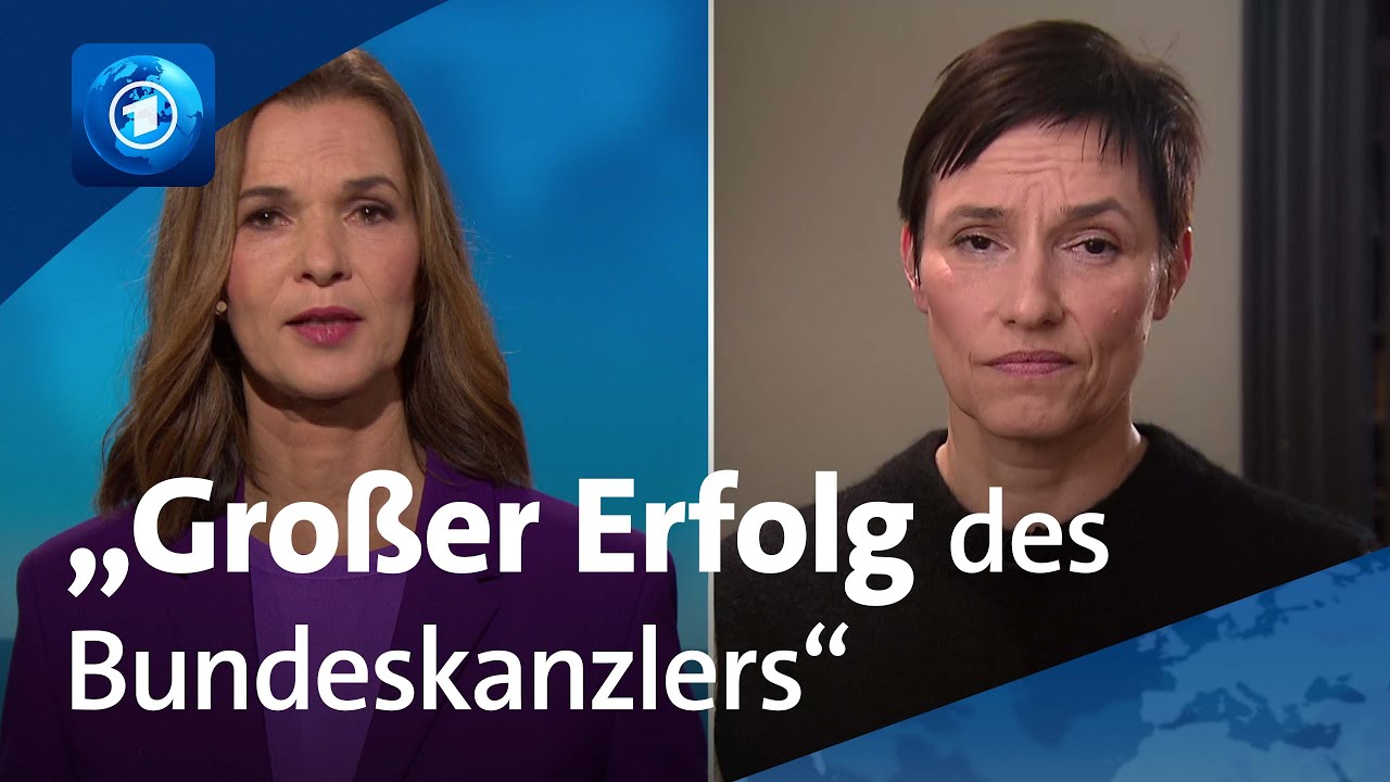 Ukraine-Verhandlungen in Berlin: Waffenruhe noch vor Weihnachten?  | tagesthemen-Interview