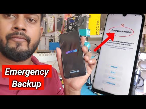 Honor 10Lite Emergency Backup Problem Solve 100% work..