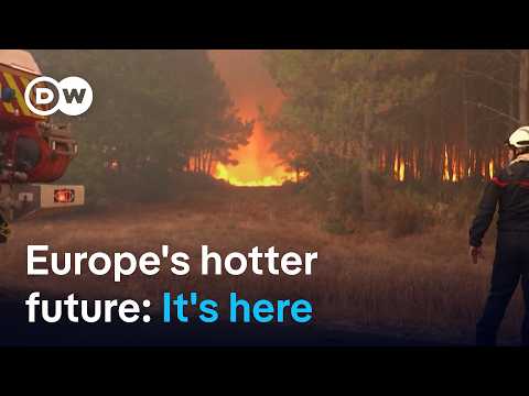 Record heat waves fuel wildfires and extreme drought in Europe | DW News