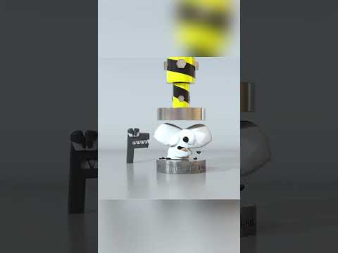 F loses to Hydraulic Press | Alphabet Lore ✨