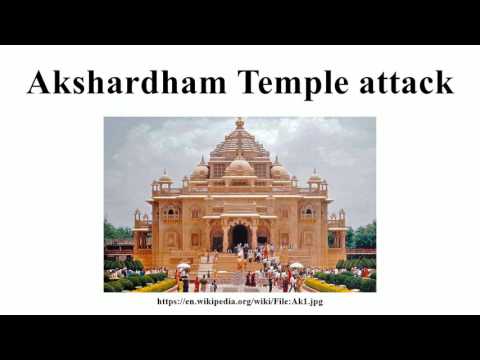 Akshardham Temple attack