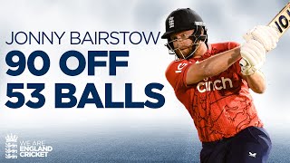 💥 Smashed Out The Ground! | Jonny Bairstow Hits 90 off 53 Balls | England v South Africa 2022