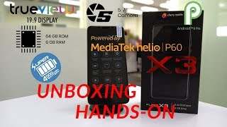 Unboxing: Cherry Mobile Flare X3 || Full Hands-on || Helio P60 || 6GB RAM || 5 AI Cameras || Gaming