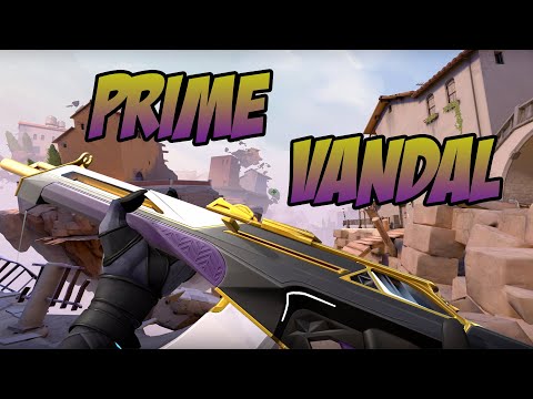 PRIME VANDAL SKIN GAMEPLAY (PRIME COLLECTION) - VALORANT PRIME